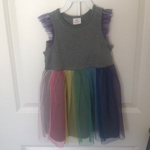 New Hannah Andersson Rainbow Dress Ruffle Bloomers